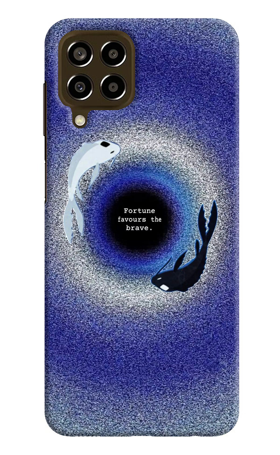 Dark Koi Samsung M33 5G Back Cover, Hard case