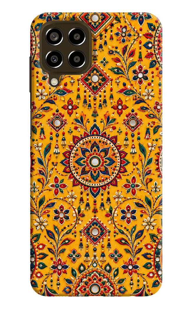 Sunlit Aura Samsung M33 5G Hard Case Back Cover by Casekaro