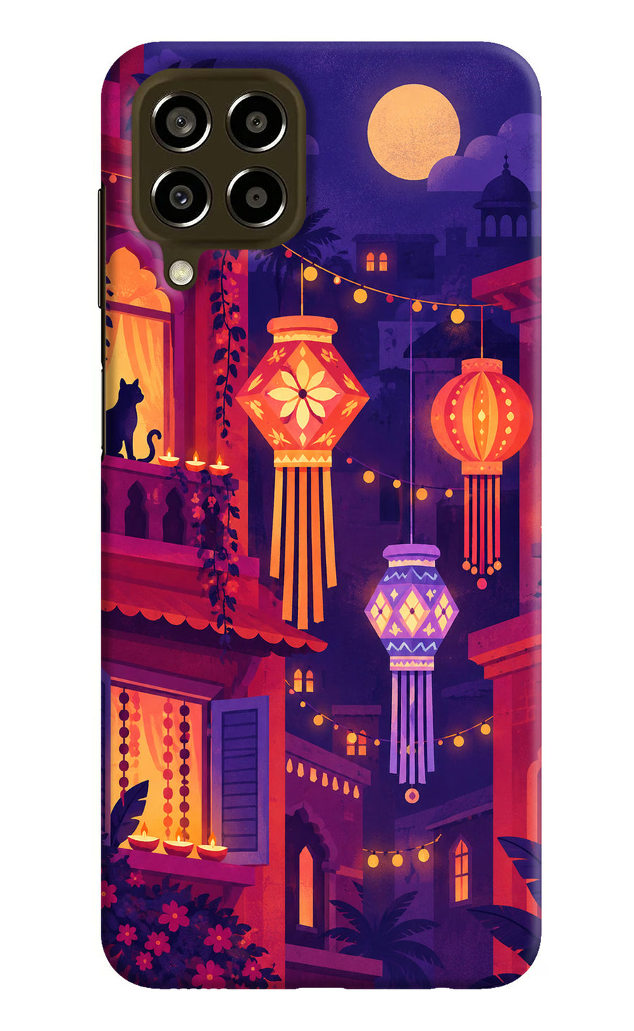 Lantern Lane Samsung M33 5G Back Cover, Hard case