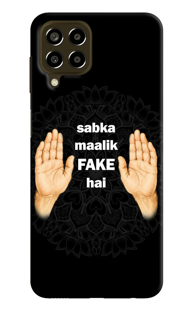 Sabka Malik Fake Samsung M33 5G Hard Case Back Cover by Casekaro
