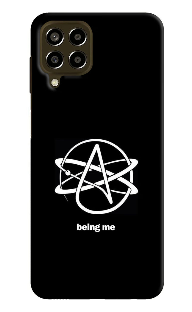 Atheist Symbol Samsung M33 5G Hard Case Back Cover by Casekaro