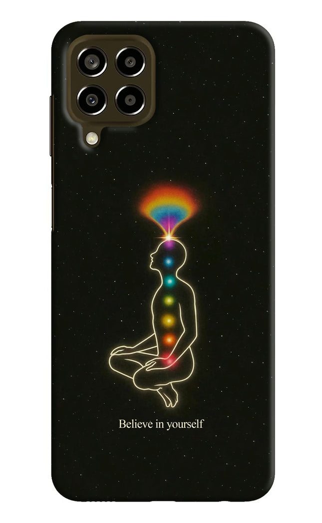 Believe in yourself Samsung M33 5G Hard Case Back Cover by Casekaro