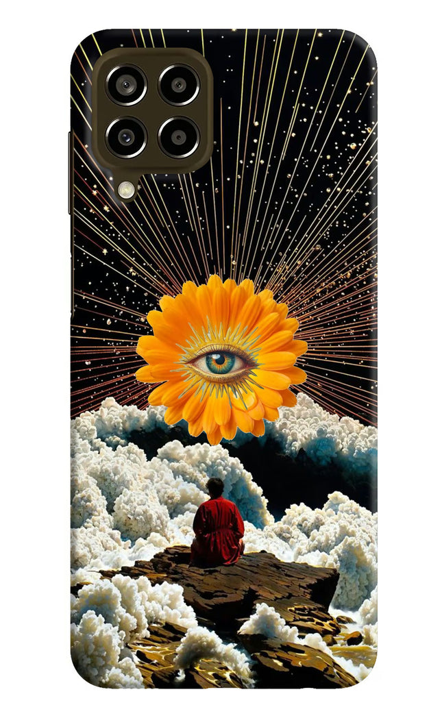 Cosmic Flower Samsung M33 5G Hard Case Back Cover by Casekaro