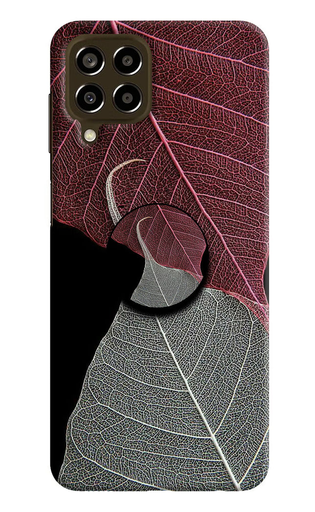 Leaf Pattern Samsung M33 5G Pop Case by Casekaro