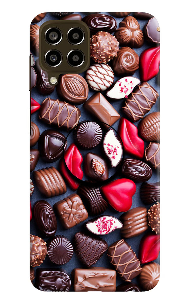 Chocolates Samsung M33 5G Pop Case by Casekaro