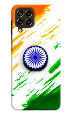 Indian Flag Ashoka Chakra Samsung M33 5G Pop Case by Casekaro