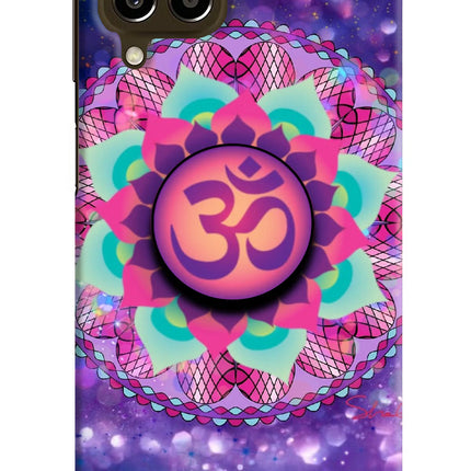 Om Purple Samsung M33 5G Pop Case by Casekaro