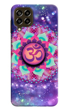 Om Purple Samsung M33 5G Pop Case by Casekaro