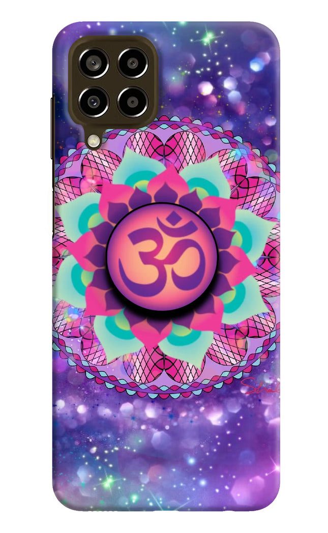 Om Purple Samsung M33 5G Pop Case by Casekaro