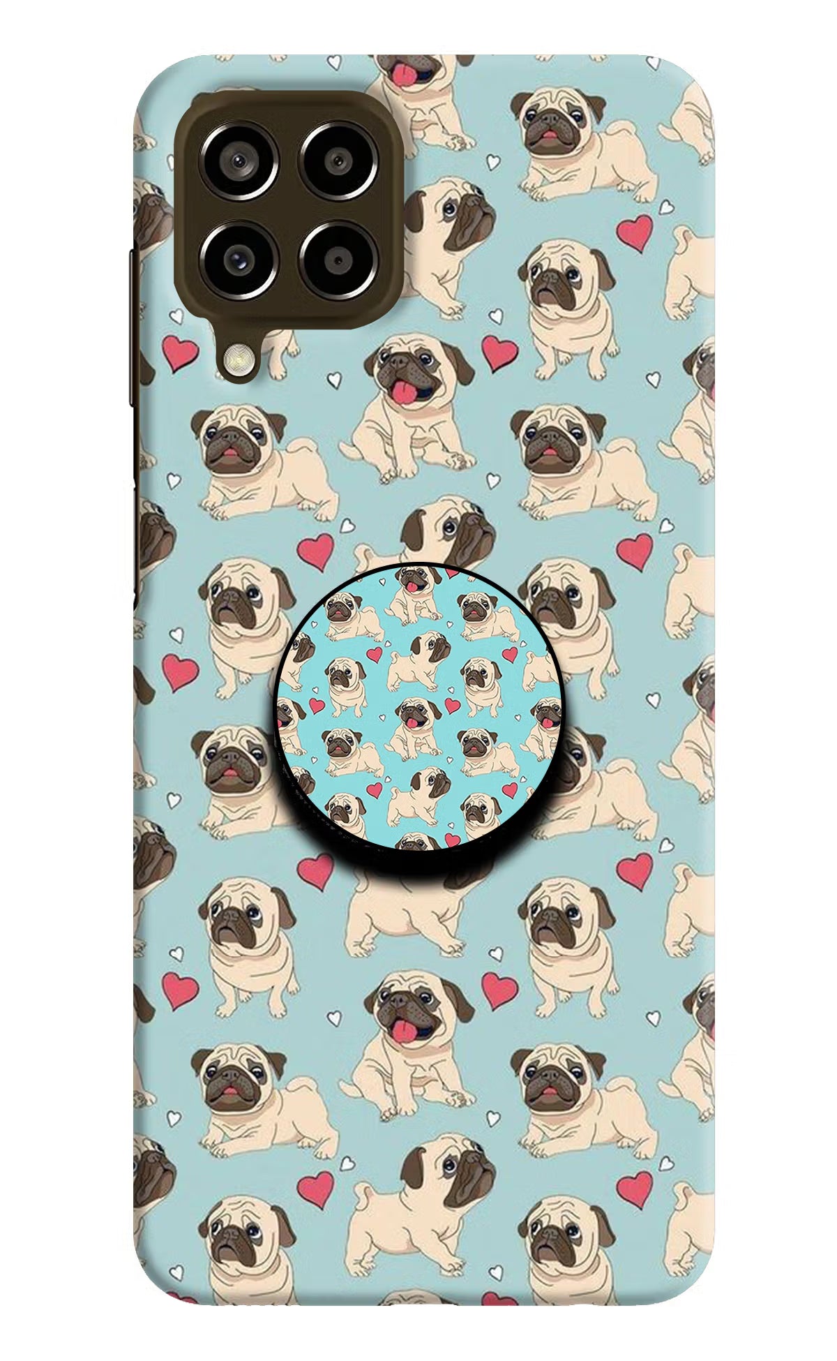 Pug Dog Samsung M33 5G Pop Case by Casekaro