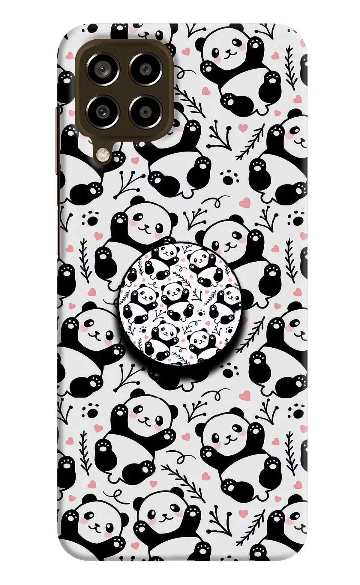 Cute Panda Samsung M33 5G Pop Case by Casekaro