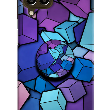 Cubic Abstract Samsung M33 5G Pop Case by Casekaro