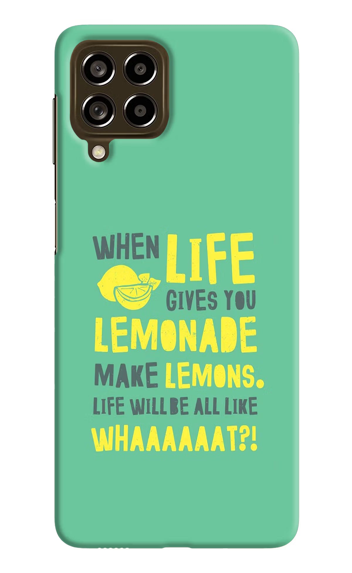 Quote Samsung M53 5G Hard Case Back Cover by Casekaro