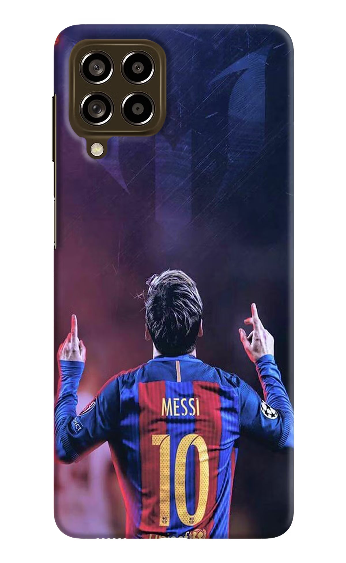 Messi Samsung M53 5G Hard Case Back Cover by Casekaro