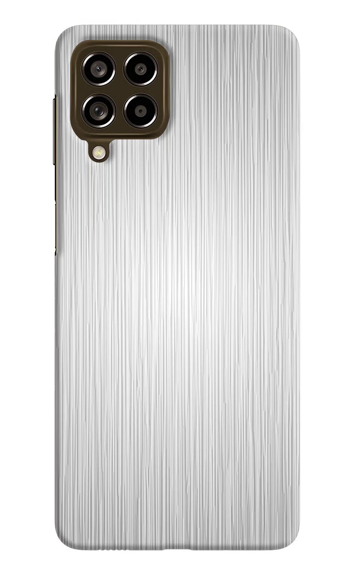 Wooden Grey Texture Samsung M53 5G Hard Case Back Cover by Casekaro