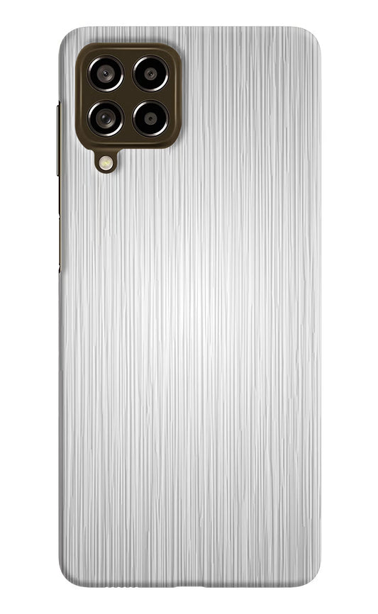 Wooden Grey Texture Samsung M53 5G Hard Case Back Cover by Casekaro