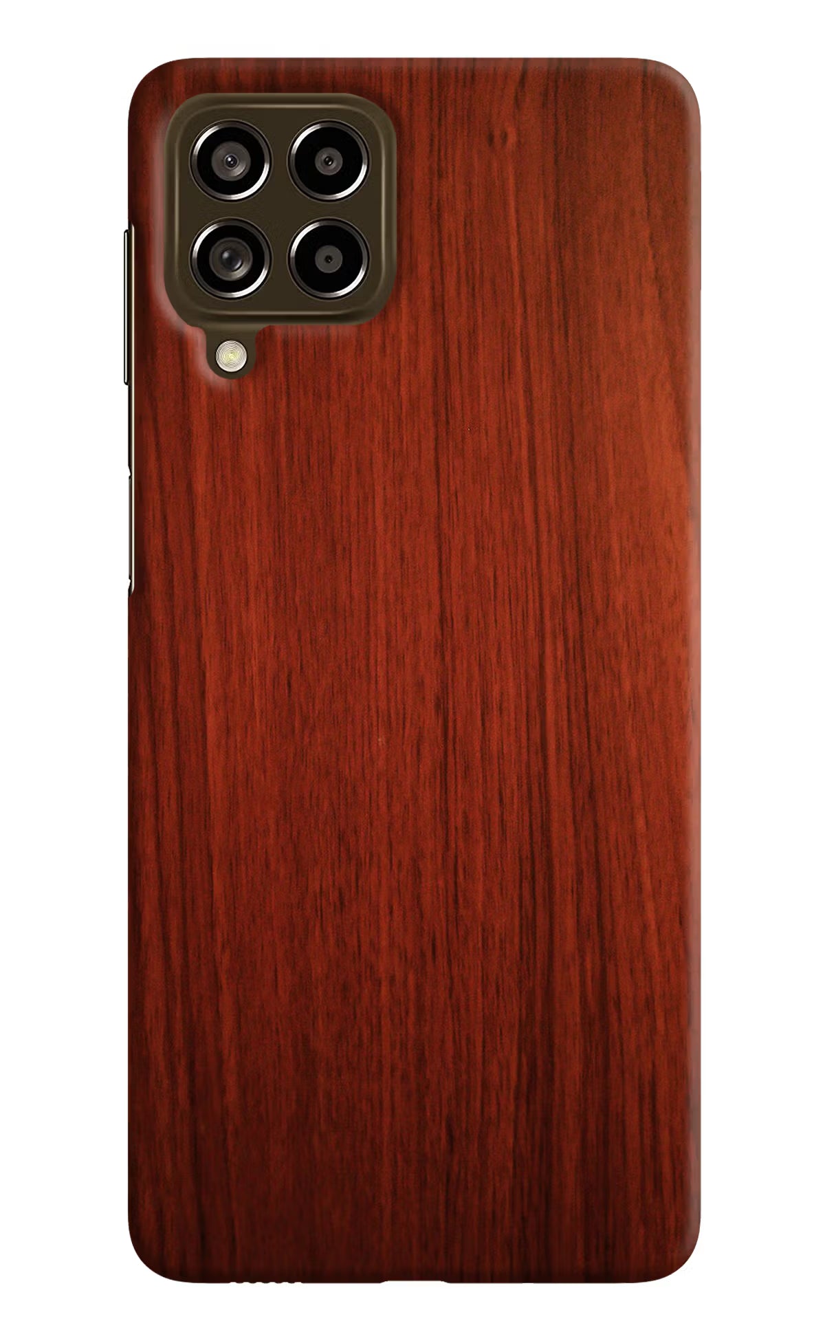 Wooden Plain Pattern Samsung M53 5G Hard Case Back Cover by Casekaro