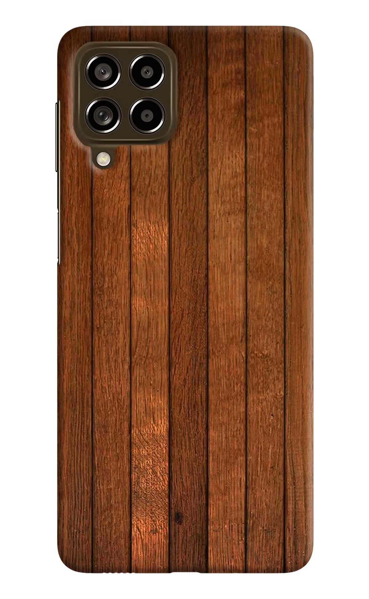Wooden Artwork Bands Samsung M53 5G Hard Case Back Cover by Casekaro