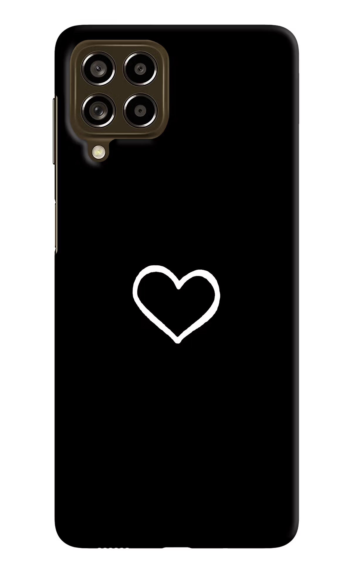 Heart Samsung M53 5G Hard Case Back Cover by Casekaro