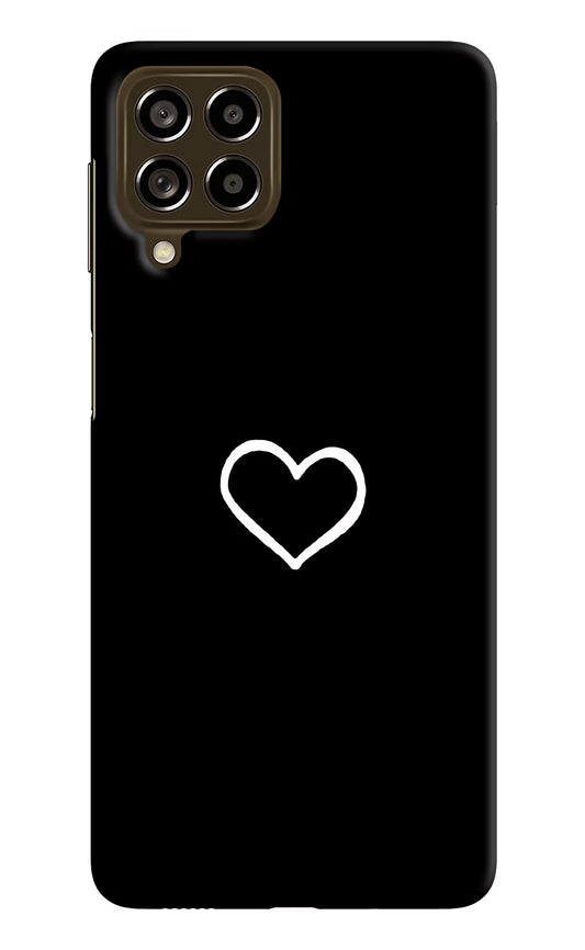 Heart Samsung M53 5G Hard Case Back Cover by Casekaro