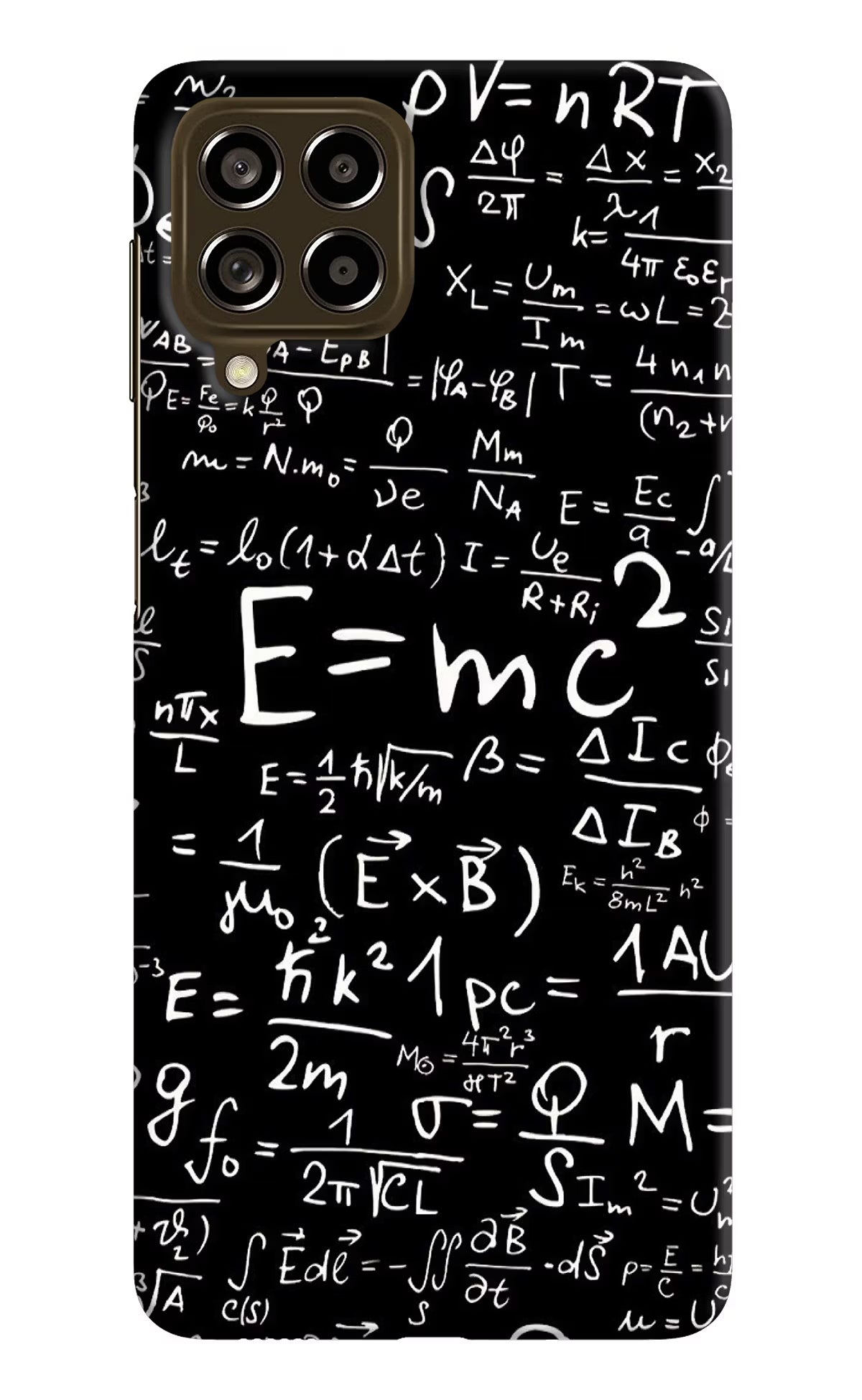 Physics Formula Samsung M53 5G Hard Case Back Cover by Casekaro