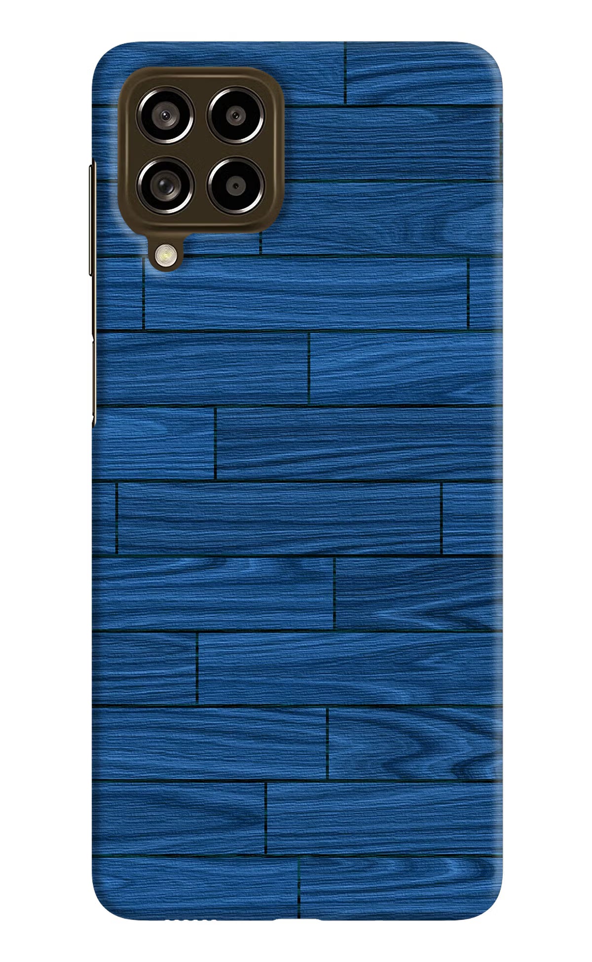 Wooden Texture Samsung M53 5G Hard Case Back Cover by Casekaro