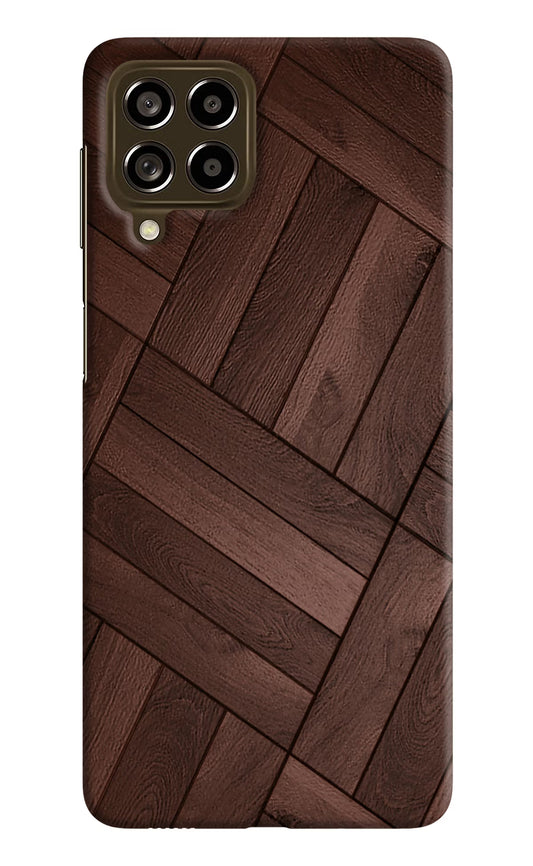 Wooden Texture Design Samsung M53 5G Hard Case Back Cover by Casekaro