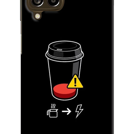 Coffee Samsung M53 5G Hard Case Back Cover by Casekaro