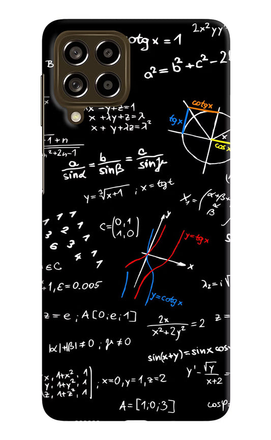 Mathematics Formula Samsung M53 5G Hard Case Back Cover by Casekaro