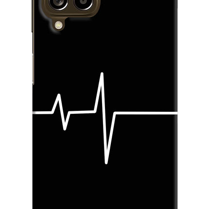 Heart Beats Samsung M53 5G Hard Case Back Cover by Casekaro