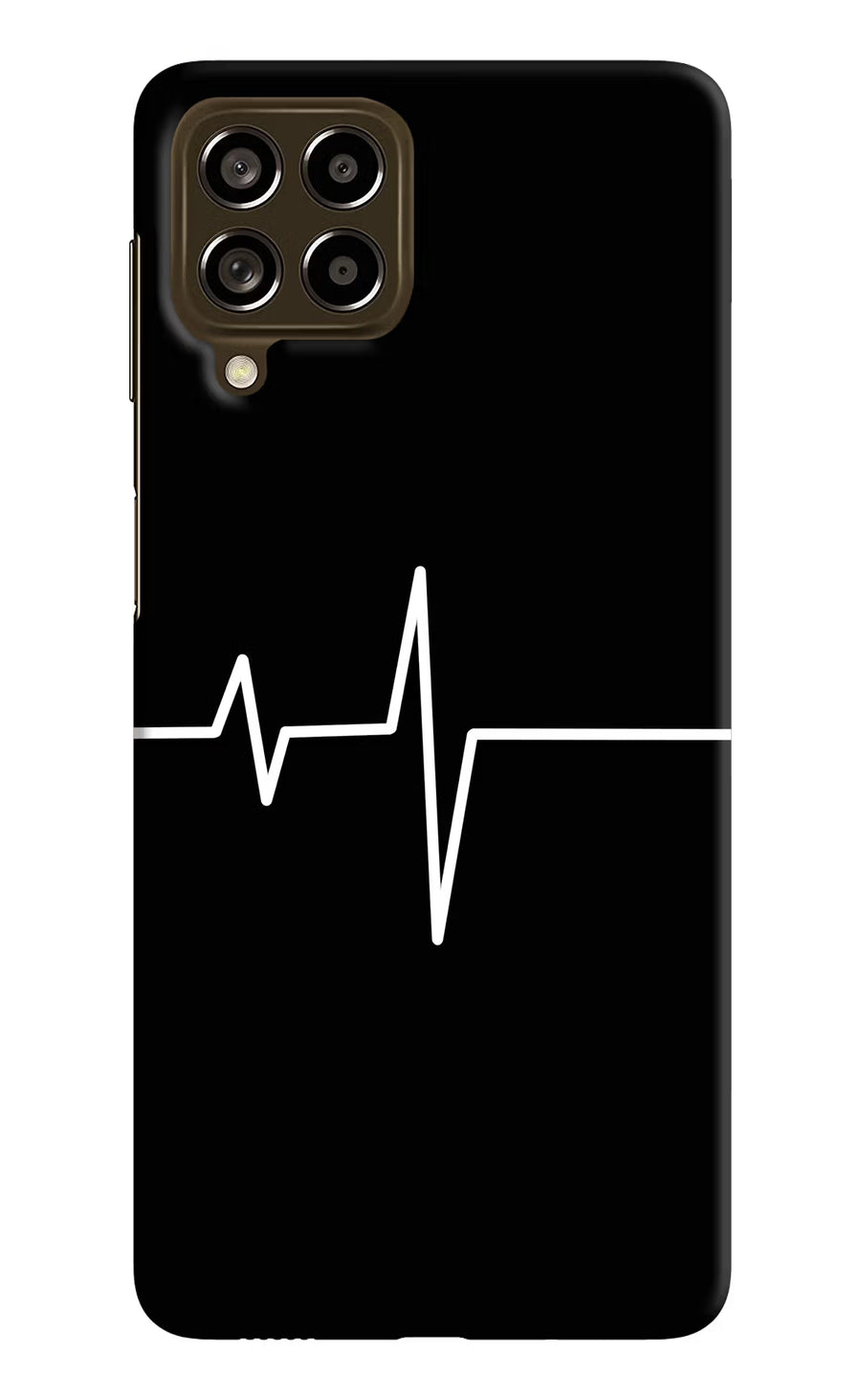 Heart Beats Samsung M53 5G Back Cover, Hard case