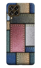 Multicolor Jeans Samsung M53 5G Hard Case Back Cover by Casekaro