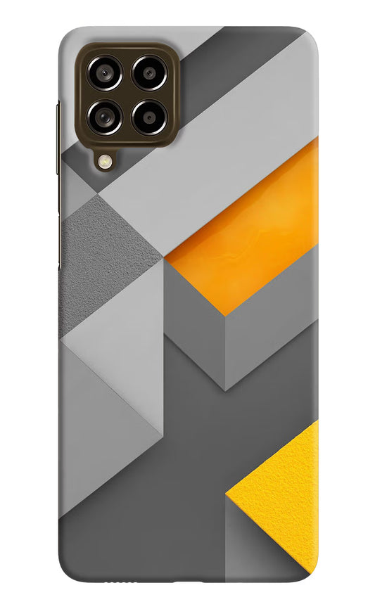 Abstract Samsung M53 5G Hard Case Back Cover by Casekaro