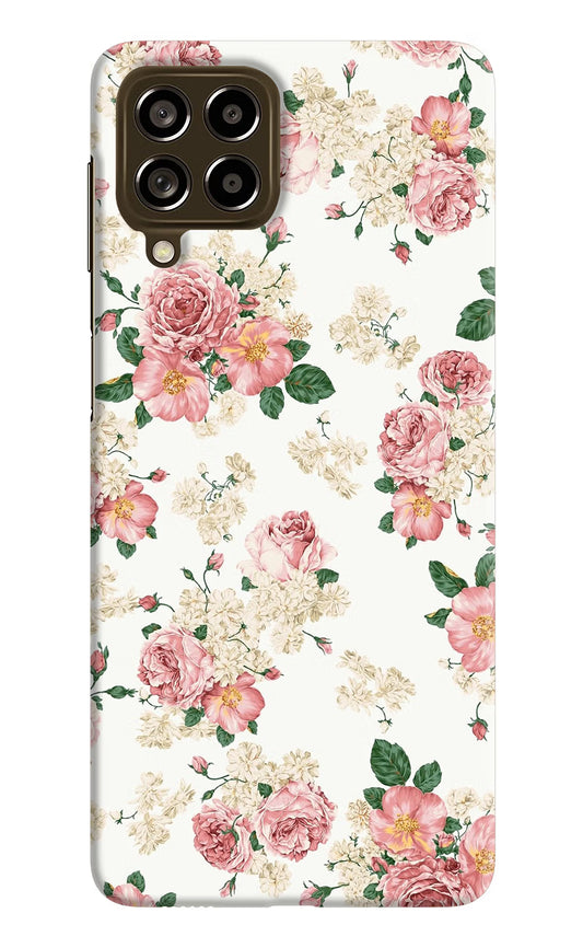 Flowers Samsung M53 5G Hard Case Back Cover by Casekaro