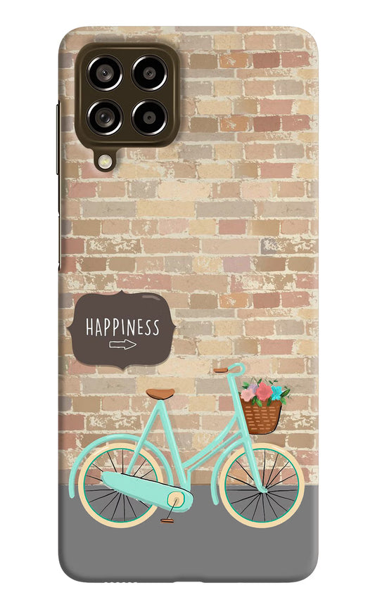 Happiness Artwork Samsung M53 5G Hard Case Back Cover by Casekaro