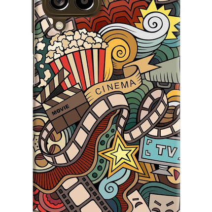Cinema Abstract Samsung M53 5G Hard Case Back Cover by Casekaro
