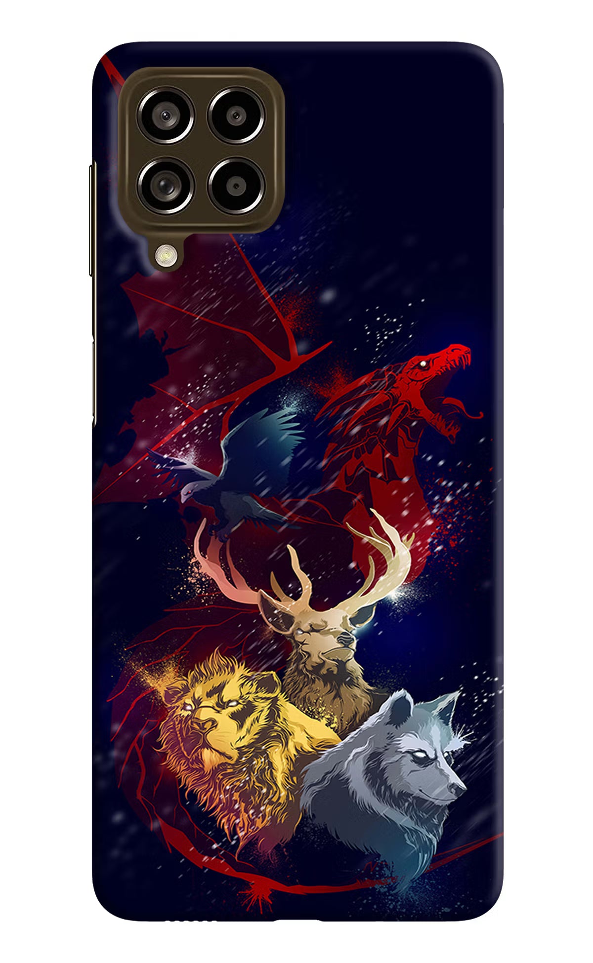 Game Of Thrones Samsung M53 5G Hard Case Back Cover by Casekaro