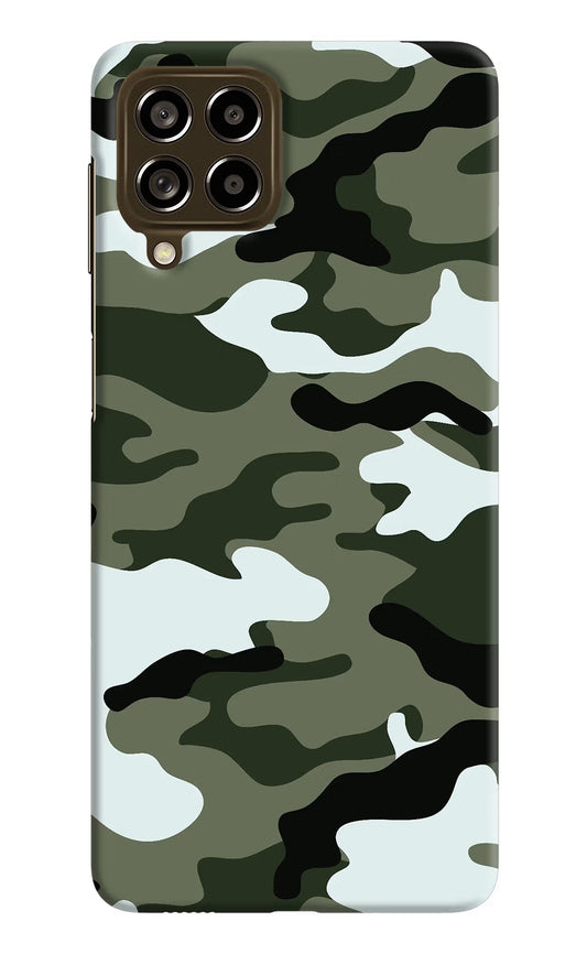Camouflage Samsung M53 5G Hard Case Back Cover by Casekaro