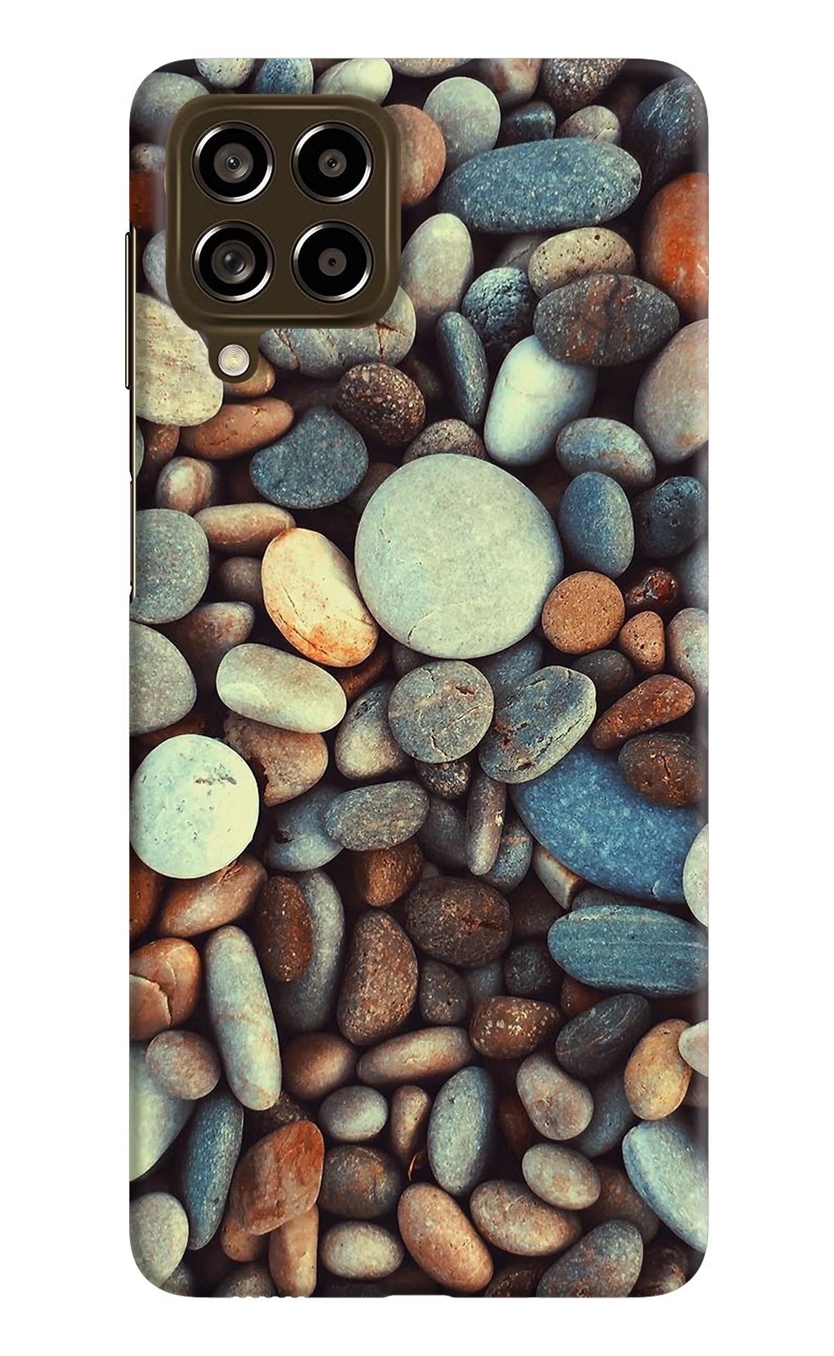 Pebble Samsung M53 5G Hard Case Back Cover by Casekaro