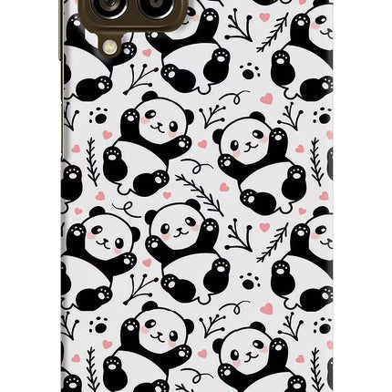Cute Panda Samsung M53 5G Hard Case Back Cover by Casekaro