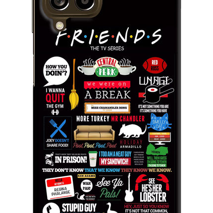 FRIENDS Samsung M53 5G Hard Case Back Cover by Casekaro