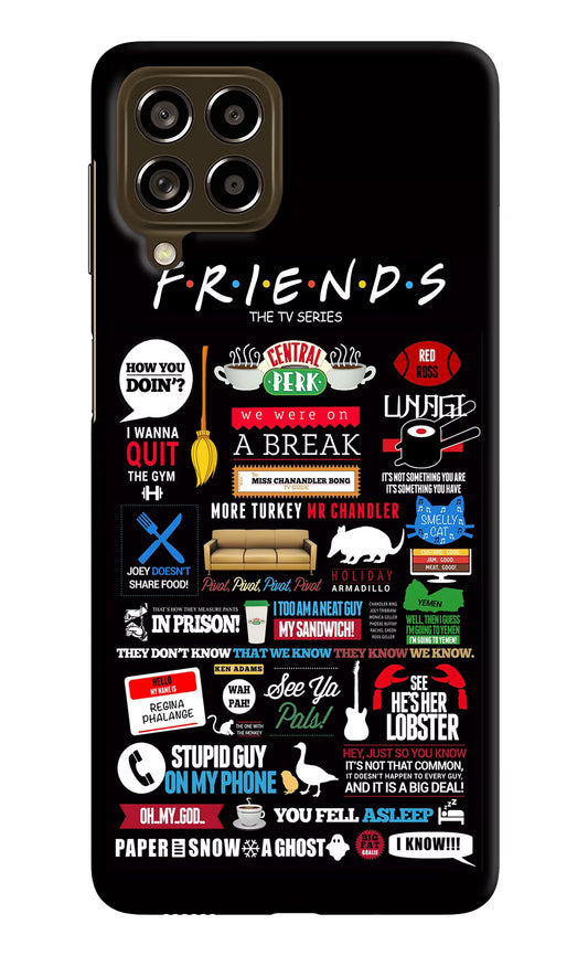 FRIENDS Samsung M53 5G Hard Case Back Cover by Casekaro