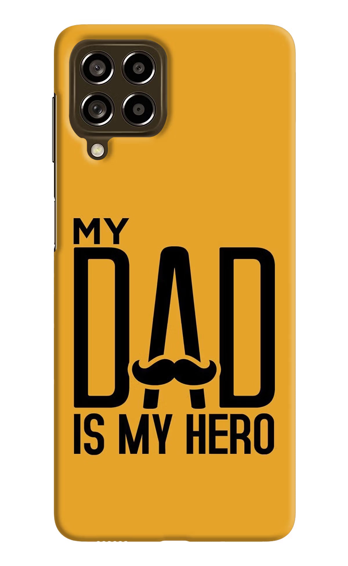 My Dad Is My Hero Samsung M53 5G Hard Case Back Cover by Casekaro
