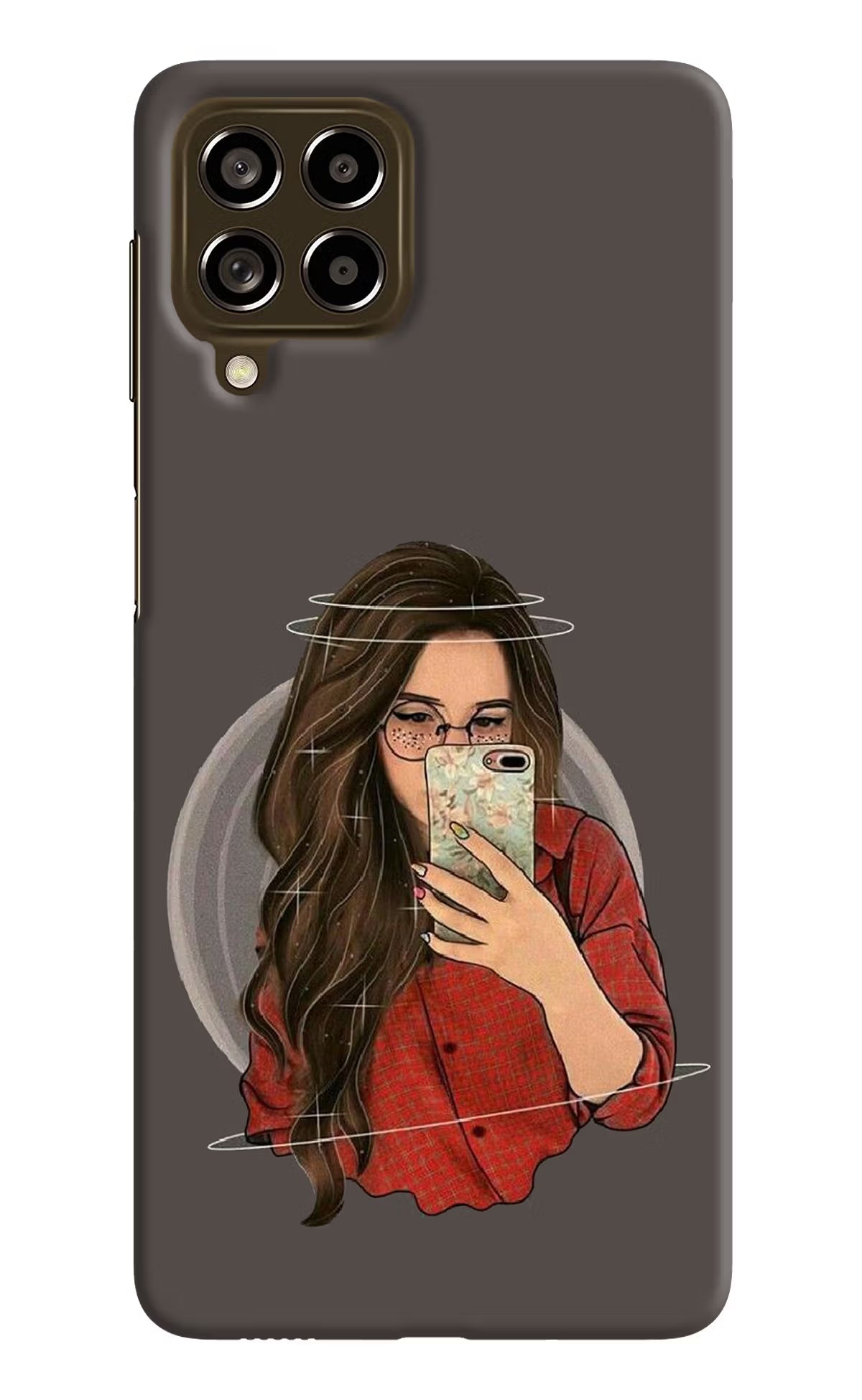 Selfie Queen Samsung M53 5G Hard Case Back Cover by Casekaro