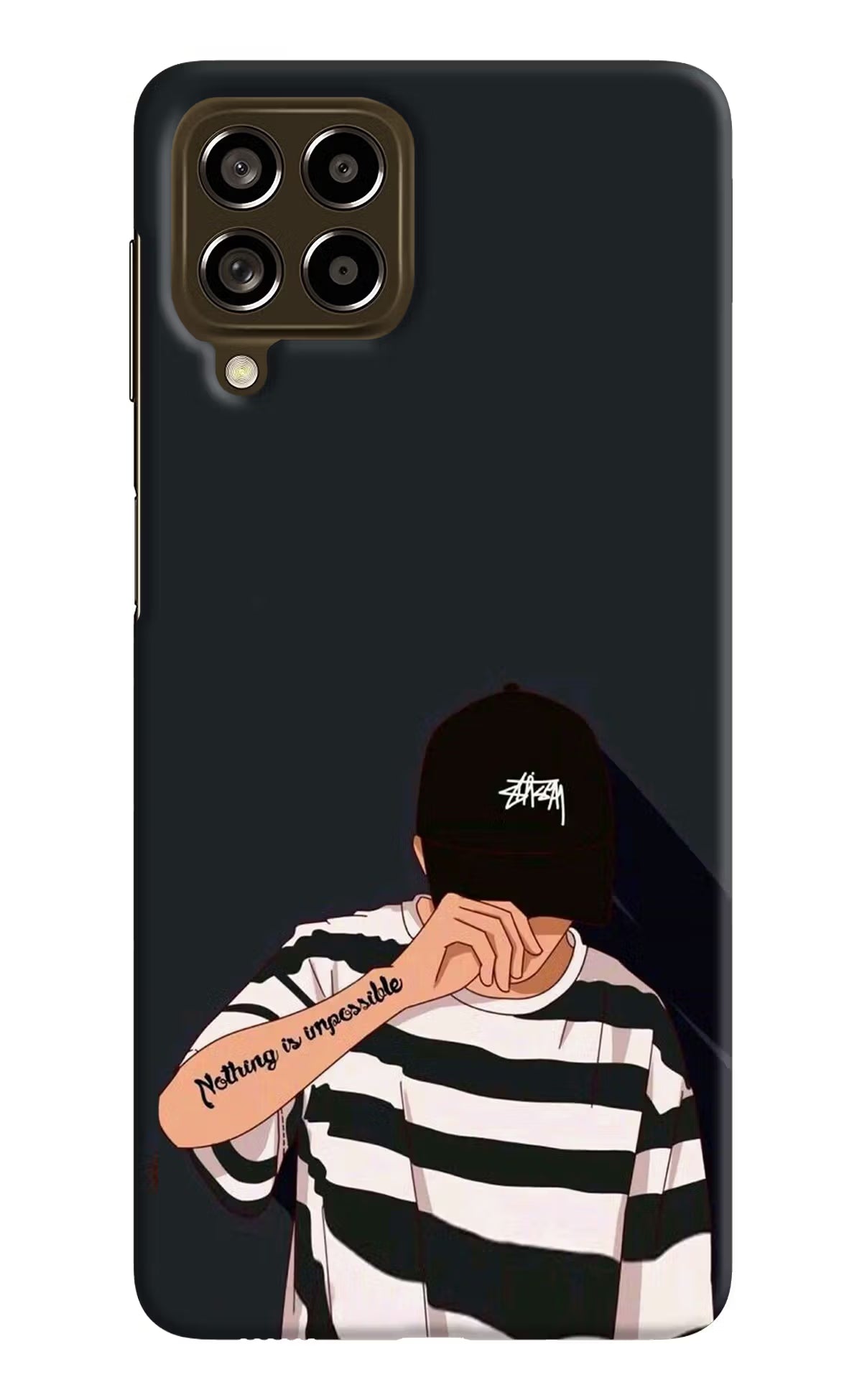 Aesthetic Boy Samsung M53 5G Hard Case Back Cover by Casekaro