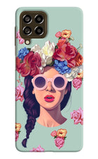 Pretty Girl Samsung M53 5G Hard Case Back Cover by Casekaro