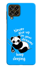 Keep Sleeping Samsung M53 5G Hard Case Back Cover by Casekaro