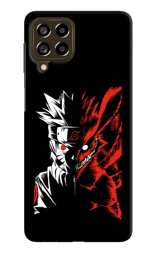 Naruto Two Face Samsung M53 5G Hard Case Back Cover by Casekaro