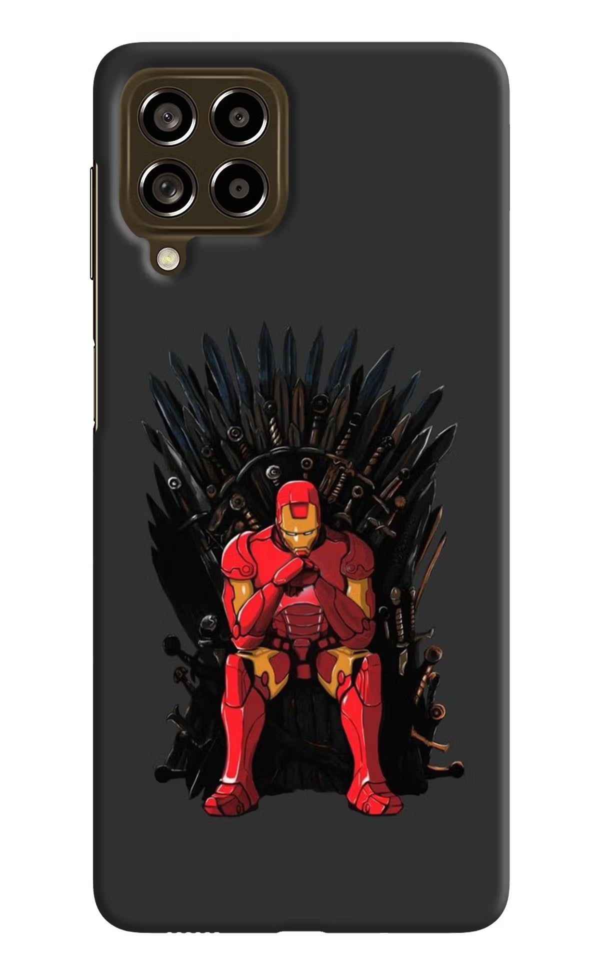 Ironman Throne Samsung M53 5G Hard Case Back Cover by Casekaro