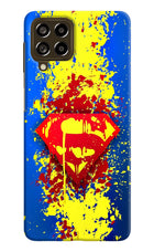 Superman logo Samsung M53 5G Hard Case Back Cover by Casekaro